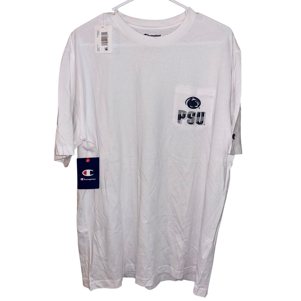 Champion Penn State PSU Nittany Lions white t-shirt NWT (size XL)
